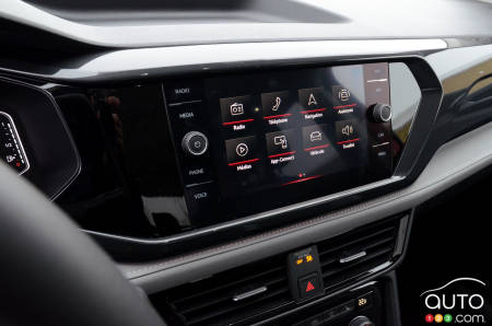 Volkswagen Taos, écran multimédia